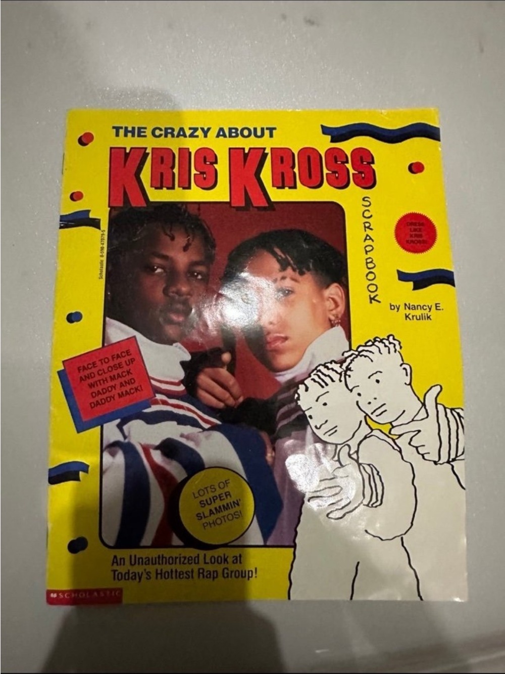 Vintage 1990’s Kris Kross fan book  - soft Cover